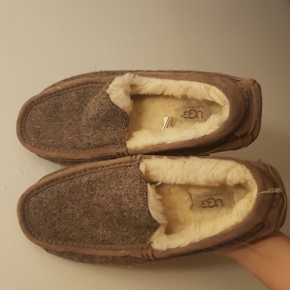 UGGSuede Tweed Pattern Loafers size 7 - Picture 5 of 6